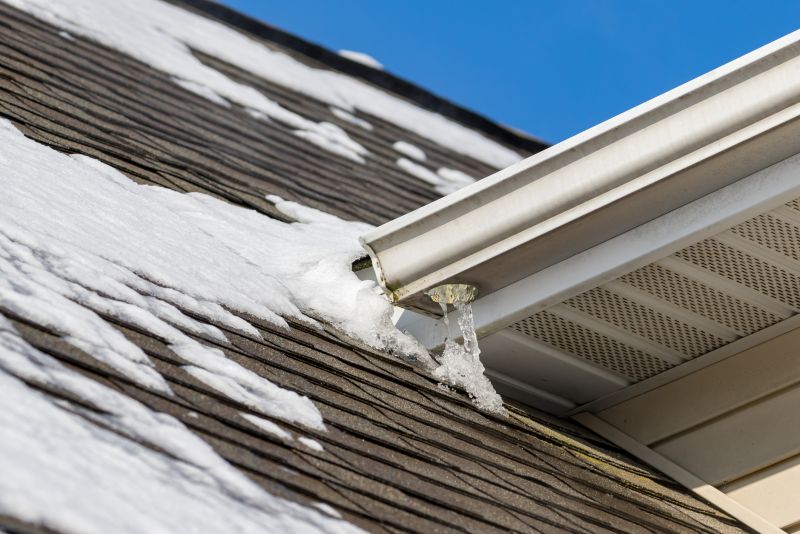 Votre toit coule en plein hiver? Que faire?